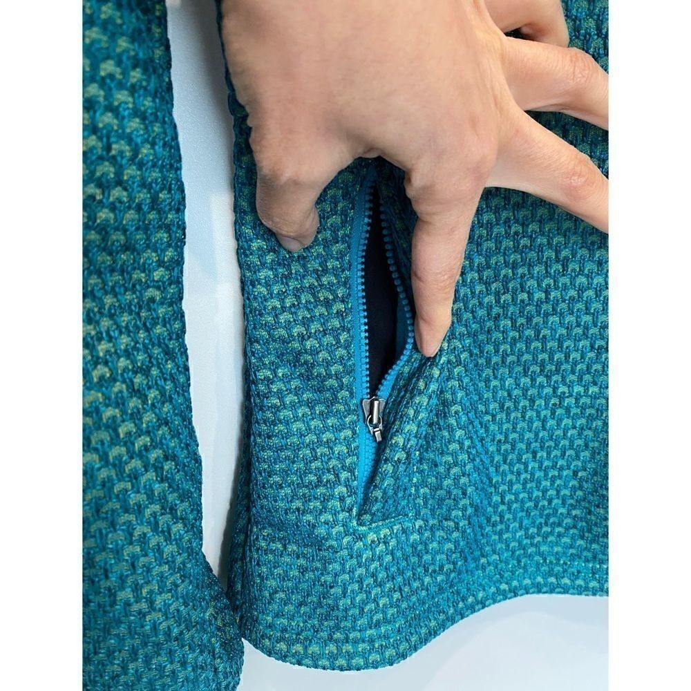 PrAna Textured Full Zip Jacket With Hood - Picture 4 of 10